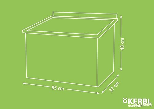 Kerbl Legenest zu Kerbl Kleintierstall für Hühner 82807, 85 x 37 x 48 cm - 7